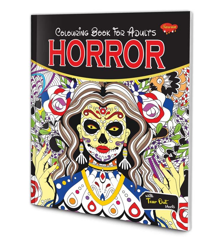 Colouring Books for Adults – Horror